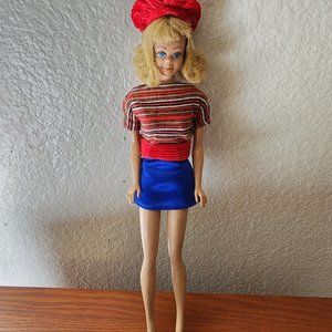 1962 BARBIE Strawberry Blonde MIDGE Doll Freckles Vintage 1960’s